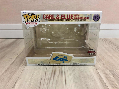Apenas Caixa Vazia Com Blister Funko Pop Moment Carl & Ellie (Usado)