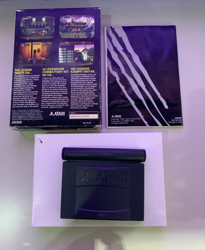 Dragon Bruce Lee Atari Jaguar Jogo 100% Original Completo (Usado)