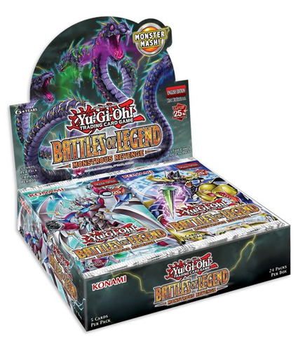 Yugioh! Booster Box Battle Of Legends Monstrous Revenge 