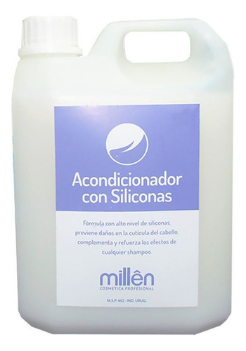  Acondicionador Profesional Con Siliconas Bidón 5 Litros