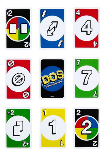 Dos Juego De Cartas Segunda Edición Caja Metálica