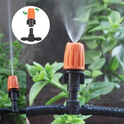 Imagen 3 de 4 de Kit Riego Aspersor Riego Enfriador Patio Regador Aspersor X3