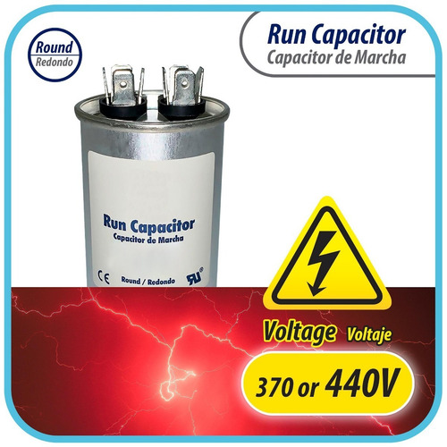 Imagen 10 de 10 de Capacitor Trabajo Marcha 20 Uf Mfd 370-450vac 50-60hz