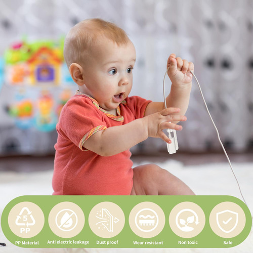Protector De Cargador Usb Para Bebé A Prueba De Bebés, Cubie