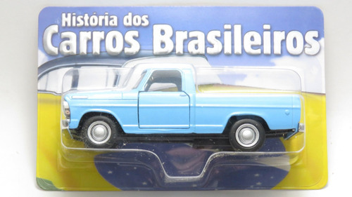 1968 Ford F100 - 1/43 - História Dos Carros Brasileiros