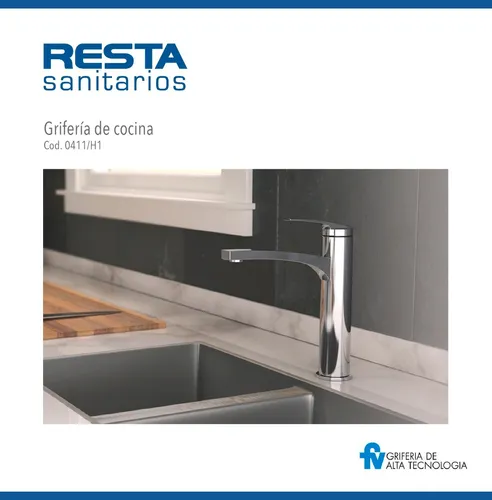 Grifer a De Cocina Monocomando Fv Bonnie 0411 h1 cr