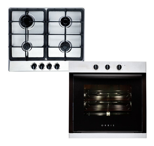 Imagen 1 de 6 de Combo Horno A Gas Orbis 960 Apo Anafe 724 Azo 60 Cm A Gas