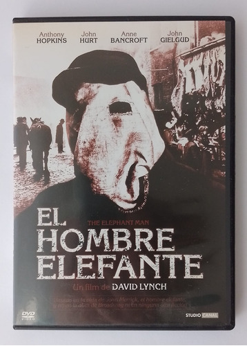 Dvd El Hombre Elefante Película Original- Usado- Impecable