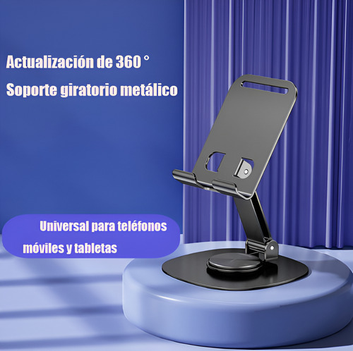 Soporte Ajustable De Aluminio Para Teléfono/tablet/consola