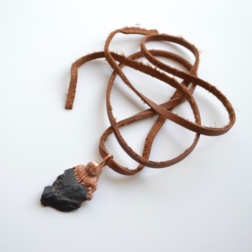 Imagen 5 de 8 de Collar De Piedra Natural Onix Negro, Signo Zodiacal Leo