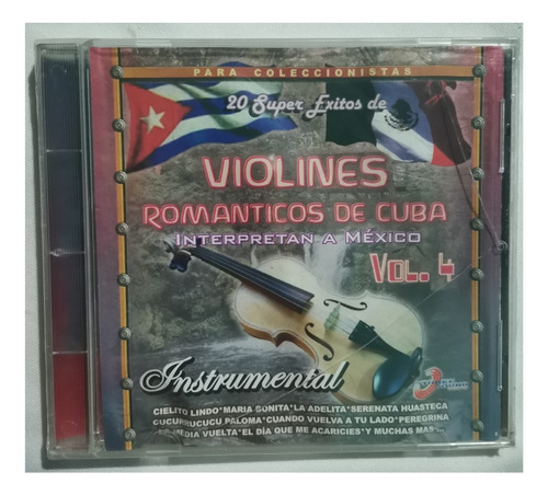 Violines Románticos De Cuba 20 Super Éxitos Cd Original Nuev