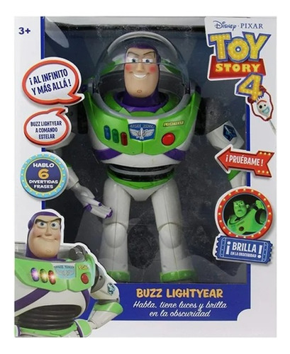 Toy Story Buzz Lightyear Brilla En La Oscuridad