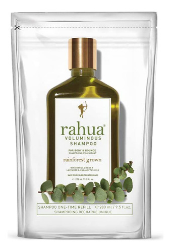 Rahua Voluminous - Recambio De Champu De 9.5 Onzas Liquidas 