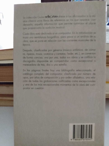 Bach. Obra Completa Comentada. Enríque Martínez M. Barcelona (Usado)