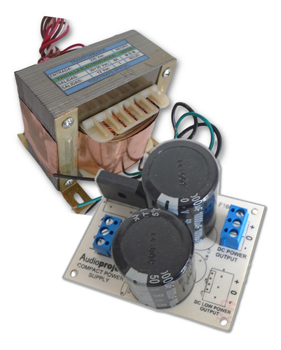 Fuente Y Trafo Audioproject Para Amplificadores 200 Watts