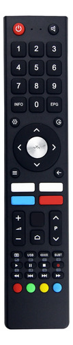 Reemplazo Del Control Remoto Por Voz For Chiq Smart 4k Uhd