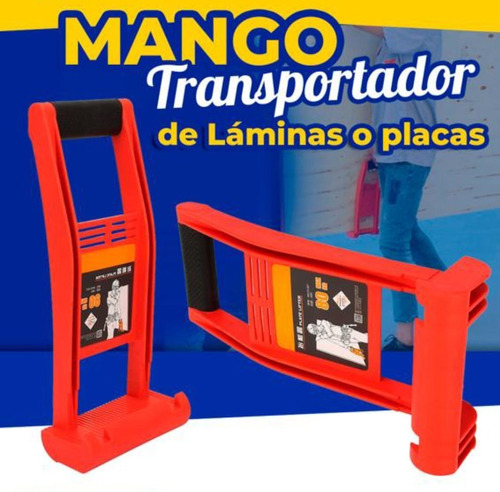 Mango Transportador De Láminas O Placas
