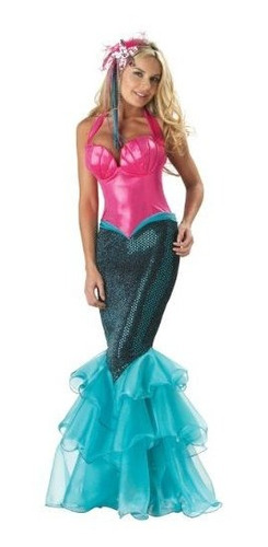 Fun World Trajes Incharacter Traje De Sirena Mujer