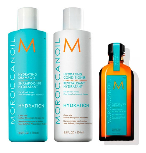 Moroccanoil Kit Hydration 250 Ml + Serum Aceite 100 Ml