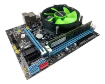Comprar Kit Processador I3 + Placa Mãe H55 + 4gb Ddr3 + Cooler Cor Kit Upgrade I3-3.1 Ghz