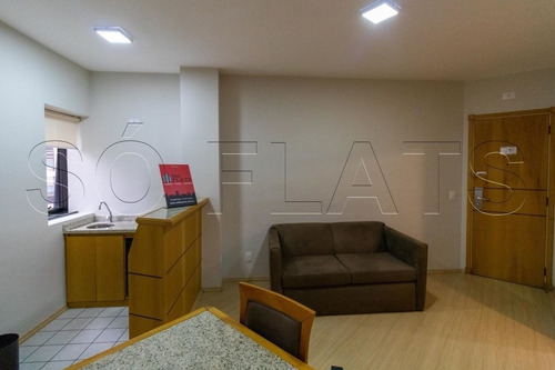 Imagem 6 de 15 de Flat Alameda Campinas Fora Do Pool - Sf12112