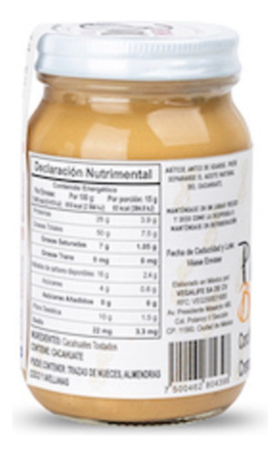 Crema De Cacahuates Bowl Bar 250g