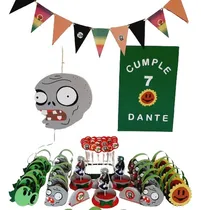 Comprar Cotillón Completo Para 20 Niños Plantas Vs Zombis