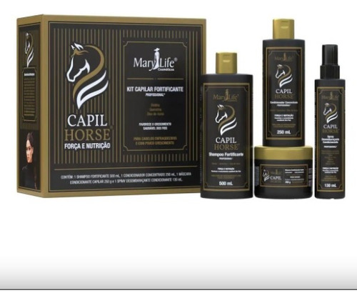 Kit Capilar Capil Horse 4pc - Mary Life