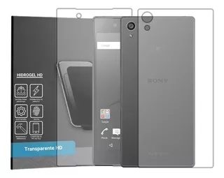 Película Hidrogel Hd Frente E Verso Para Sony Xperia Z5