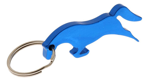 3 De Alumínio Abridor De Garrafas Simples Chaveiro Azul