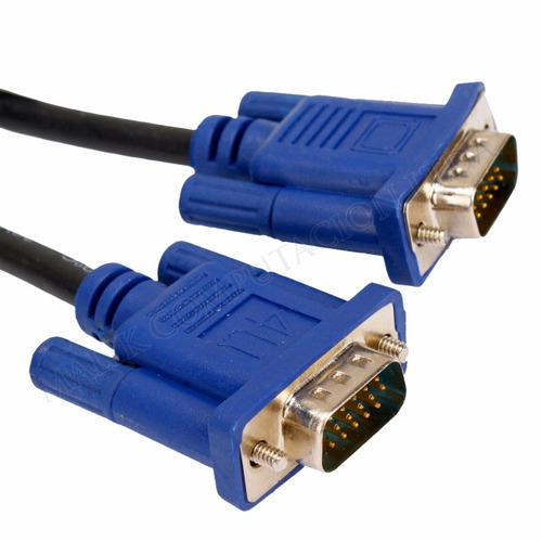Cable Vga Macho A Vga Macho 1.5mt Oem Monitores Proyectores