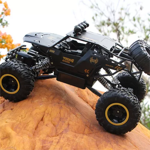 Carrinho de Controle Remoto Grande 4x4 RC Monster Truck Off-Road