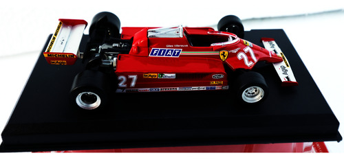Ferrari 126 Ck-f1 1981-gilles Villeneuve-1/43-nuevo-#27