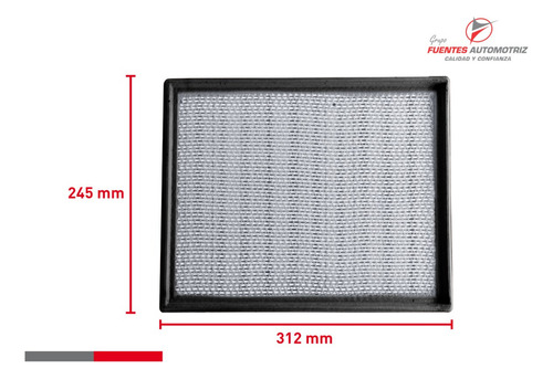 Filtro Aire Motor Para Gm Silverado 1500 V8 6.0 2008 2009