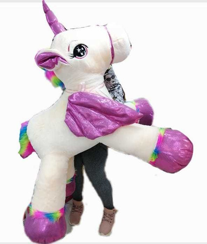 Unicornio Gigante De Metroy Medio Perfumado Y Moño De Regalo