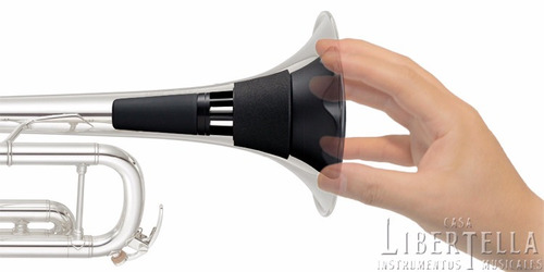 Imagen 3 de 8 de Sordina Yamaha Silent Brass Sb7x Trompeta Y Corneta Cuotas