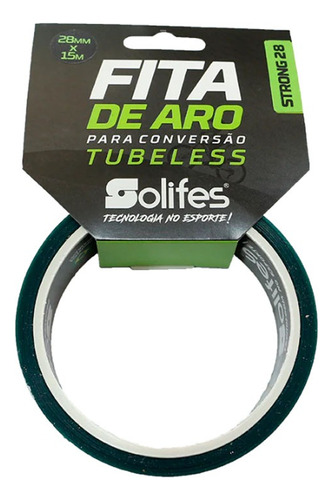 Cinta Tubeless Llanta Bicicleta Solifes 15mts X28mm Rim Tape
