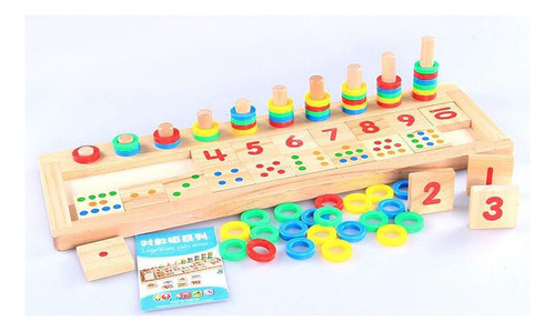 75pcs Juguetes Enseñanza Aprendizaje Matemáticas Números