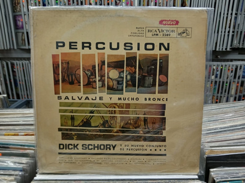 Dick Schory - Percusion Salvaje Y Mucho Bronce Lp  La Cueva 