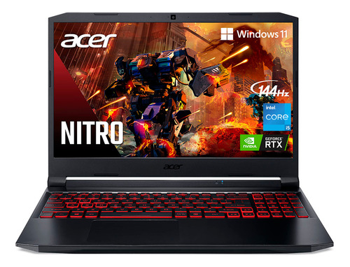 Acer Nitro Intel Core I5 11va 8gb 1 Tera Ssd 15,6 Fhd Tv 4gb