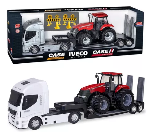 Caminhão Miniatura Iveco Carreta Baú Refrigerado S-way