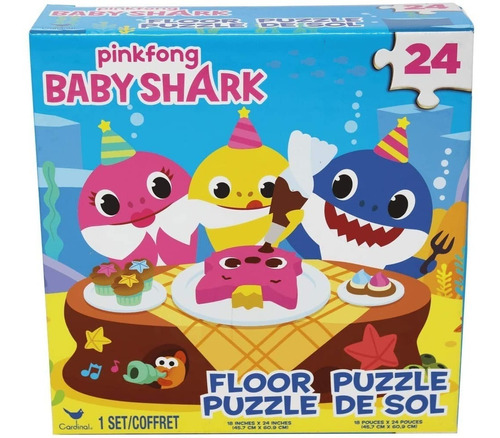 Juegos Baby Shark - Puzzle 24 Piezas Nick 98395