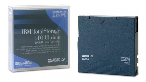 Fita Ibm 400gb Nativo / 800gb Comprimida Lto3 24r1922 Ibm