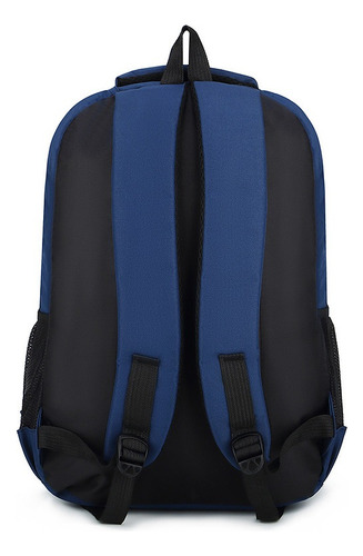 Mochila Casual Coreana Con Estampado De Letras Para Exterior Color Gris Diseño De La Tela Lisa