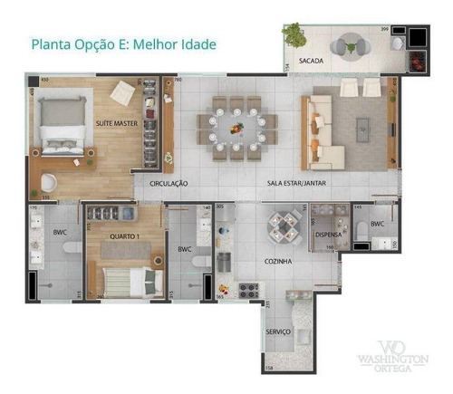 Imagem 27 de 30 de Apartamento À Venda, 103 M² Por R$ 804.000,00 - Centro - São José Dos Pinhais/pr - Ap0714