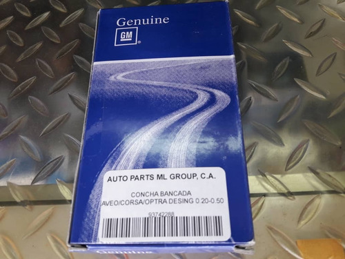 Concha Bancada Aveo Optra Desing Corsa Cruze 020-050 Orig Gm