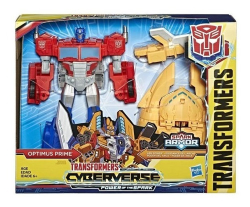 Transformers Cyberverse Spark Poder Del Arca Optimus Prime