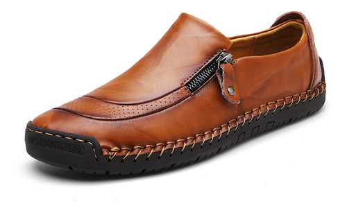 Hombre Mocasines Zapatos Casual Cuero Calzado