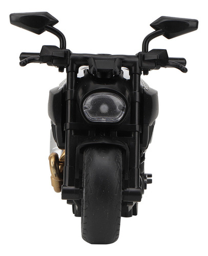 Modelo De Moto Eléctrica Toy Alloy Motorcycle Light Music