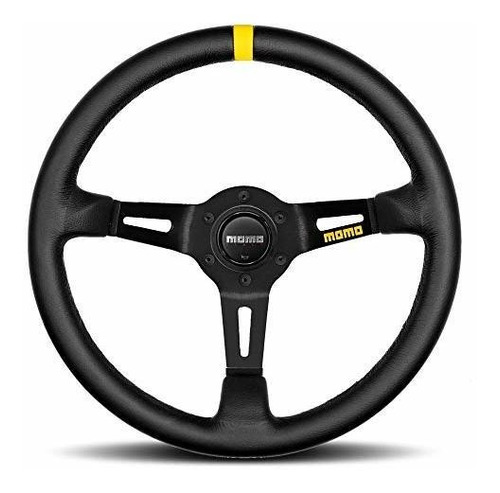 Volante De Auto, Volante Momo R*******l (mod 08 Black Leathe